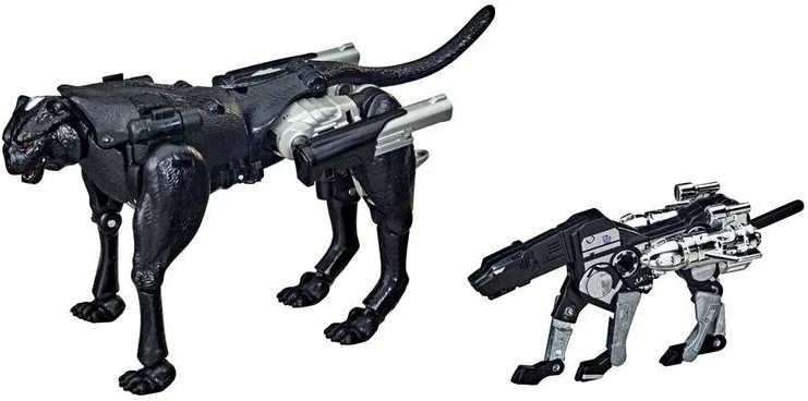 Hasbro Transformers War From Cybertron Covert Agent Ravage + Decepticon Forever Ravage figures set 15cm