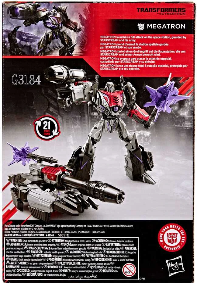 Hasbro Transformers War of Cybertron MTMTE Collection Megatron figure 16,5cm