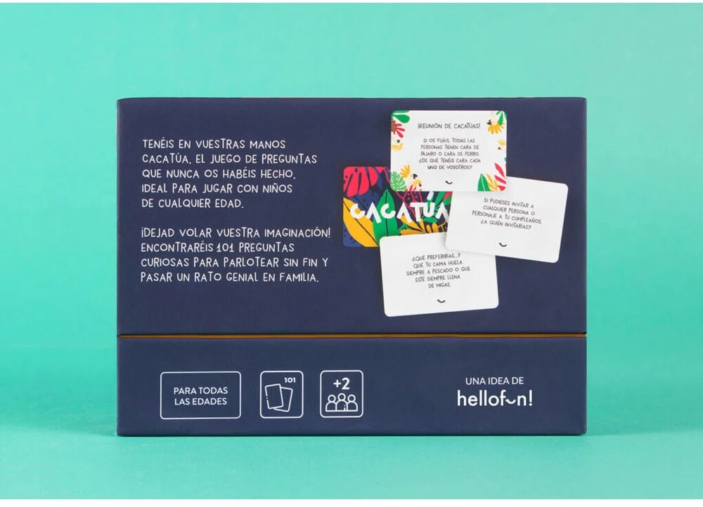 Hellofun Juego Cacatua español