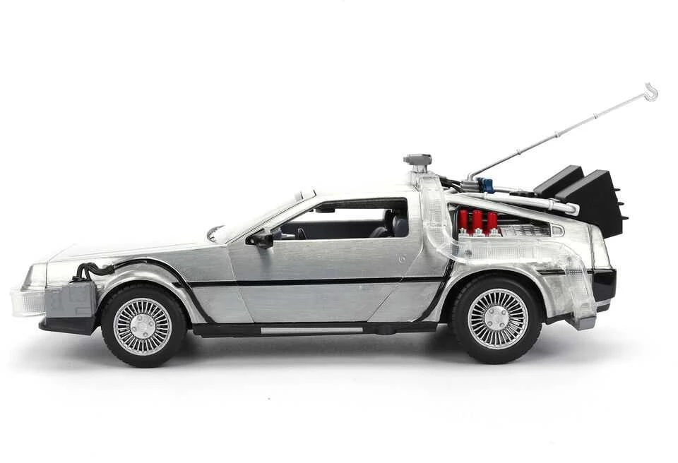 Jada Toys Back to the Future 40th Anniversary Time Machine Hollywood Rides Dlorean replica
