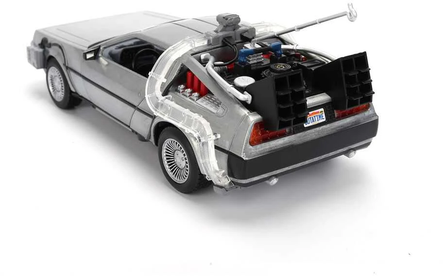 Jada Toys Back to the Future 40th Anniversary Time Machine Hollywood Rides Dlorean replica