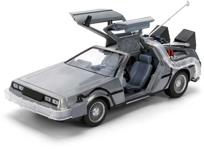 Jada Toys Back to the Future 40th Anniversary Time Machine Hollywood Rides Dlorean replica