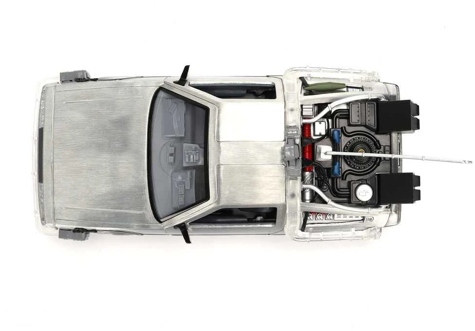 Jada Toys Back to the Future 40th Anniversary Time Machine Hollywood Rides Dlorean replica