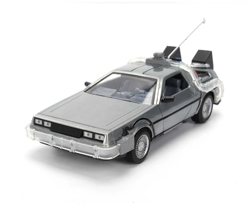Jada Toys Back to the Future 40th Anniversary Time Machine Hollywood Rides Dlorean replica