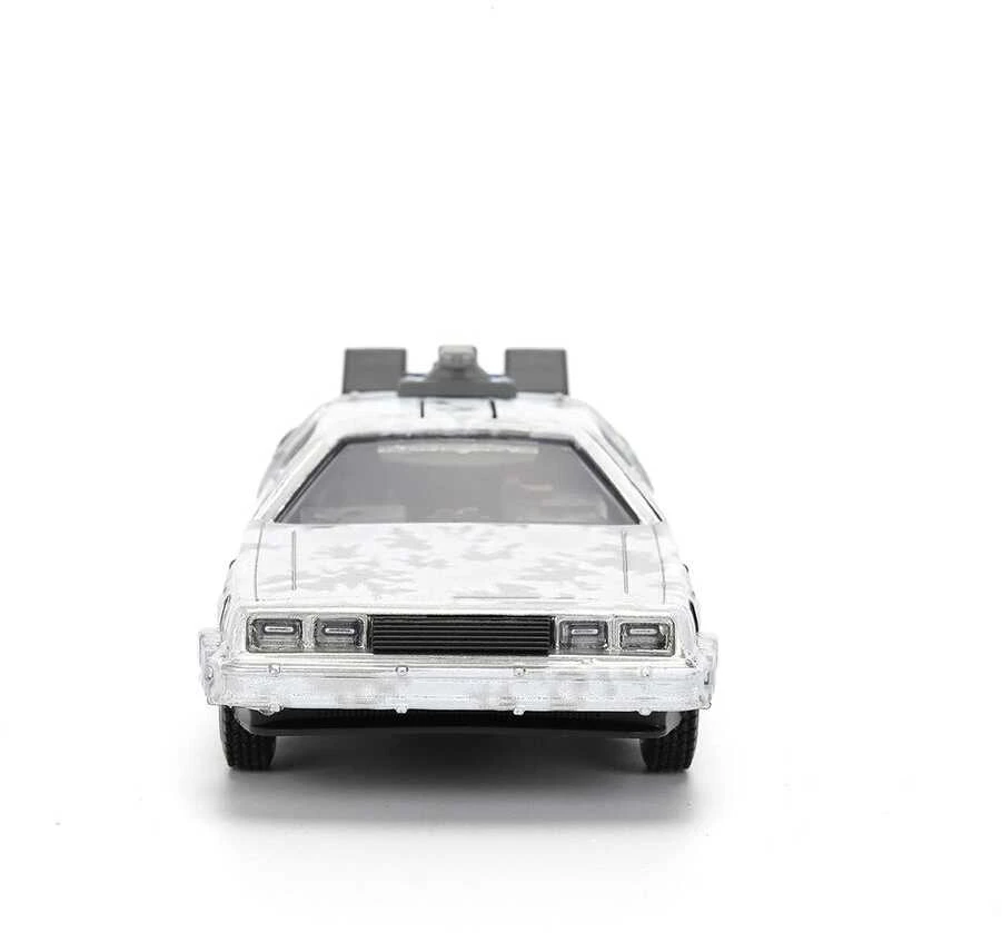 Jada Toys Back to the Future 40th Anniversary Time Machine Ice Effect Dlorean replica