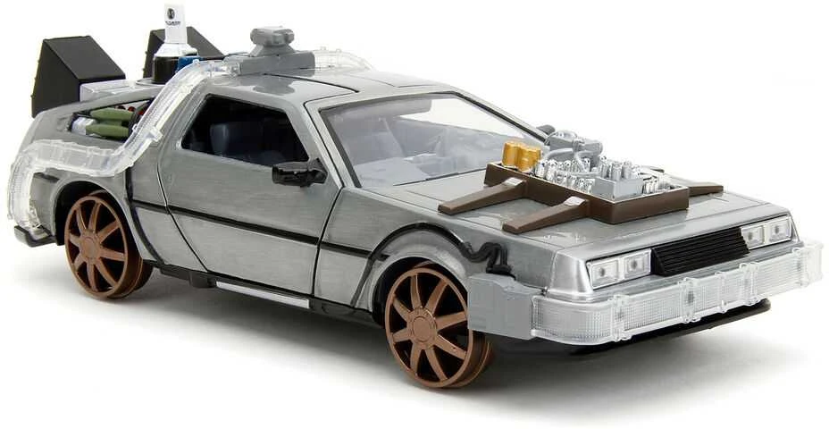 Jada Toys Automobilis Smoby DeLorean - Atgal į ateitį III 1885 1:24