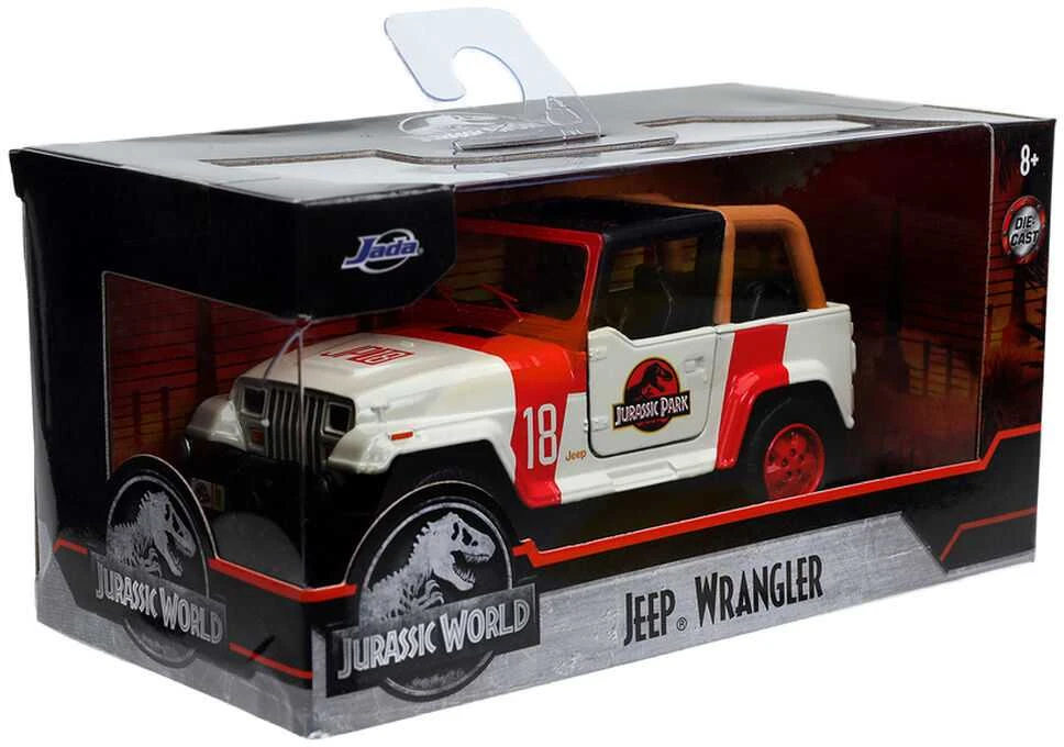 Jada Toys „Jada Auto Jeep Wrangler Juros laikų pasaulis“ 1:32, DP6