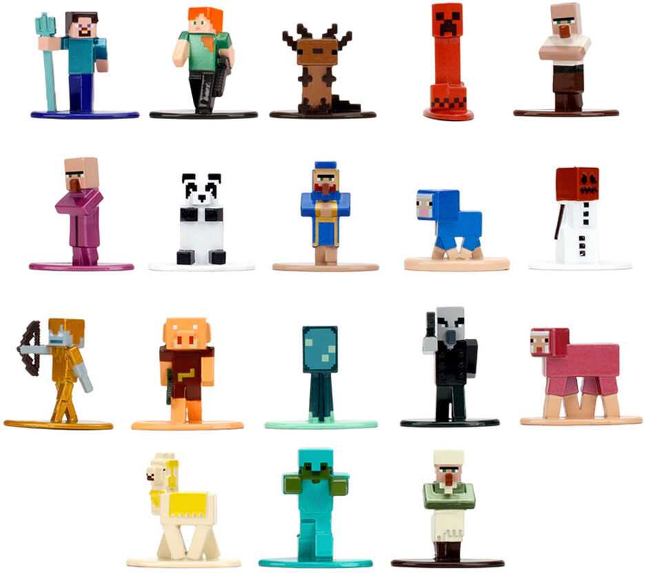 SIMBA JADA Minecraft figurki metal 18pak 9336782314