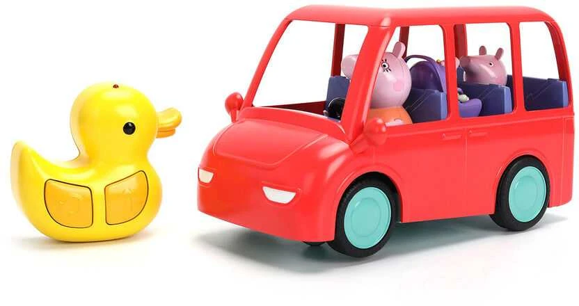 Peppa Pigjada Jada - Peppa Pig - nuotoliniu būdu valdomas šeimos automobilis (9336368314R00)