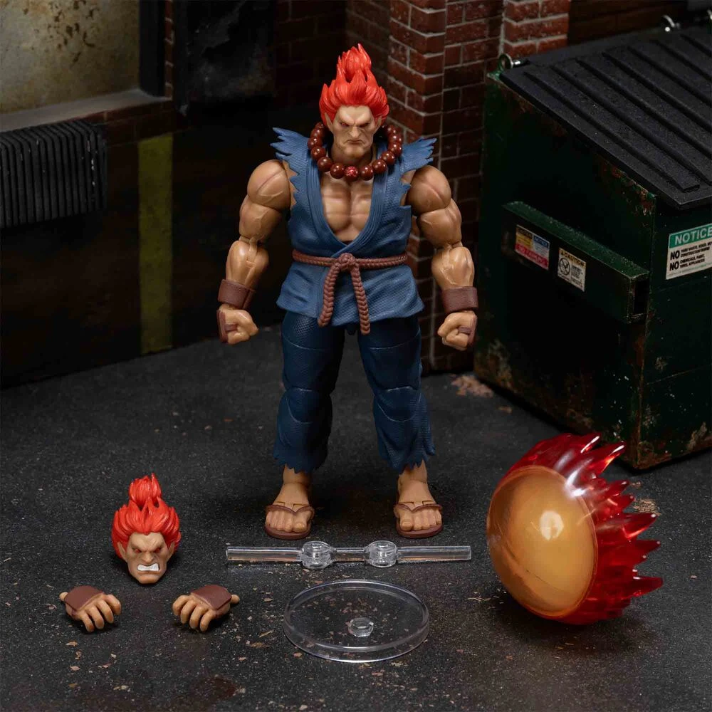 Jada Toys Street Fighter II Akuma figure 17cm