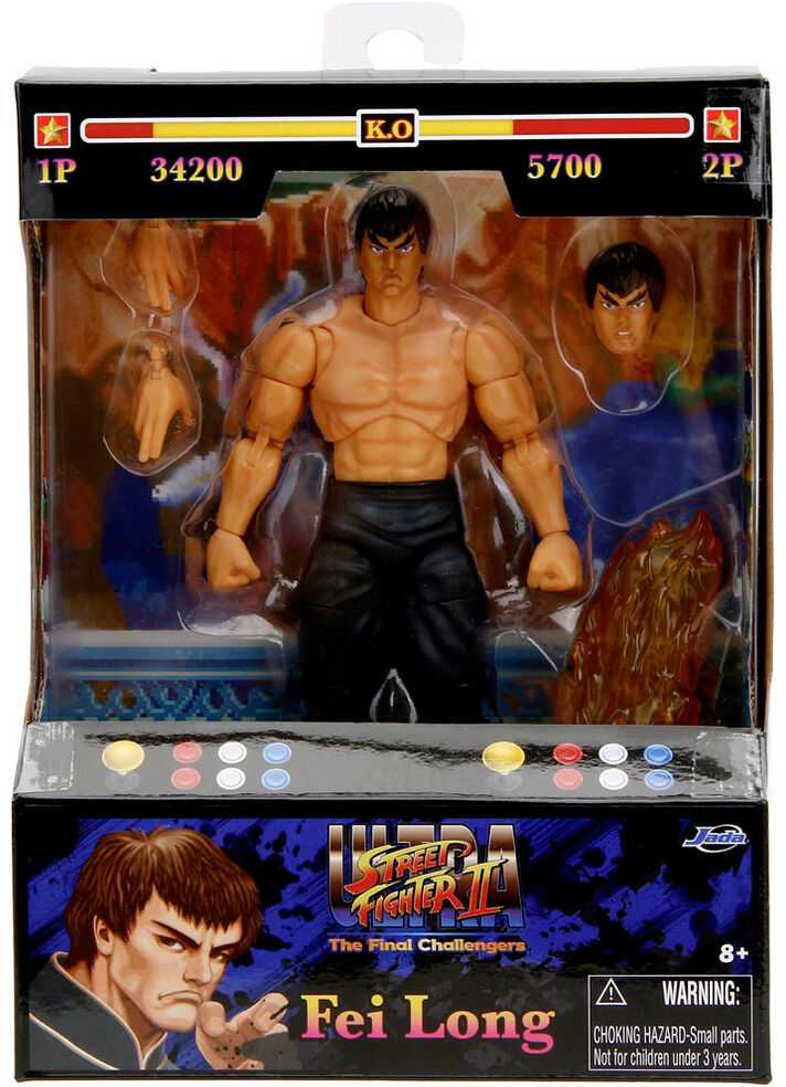 Jada Toys SIMBA *****JADA Street Fighter Fei-Long 15cm 325-2027