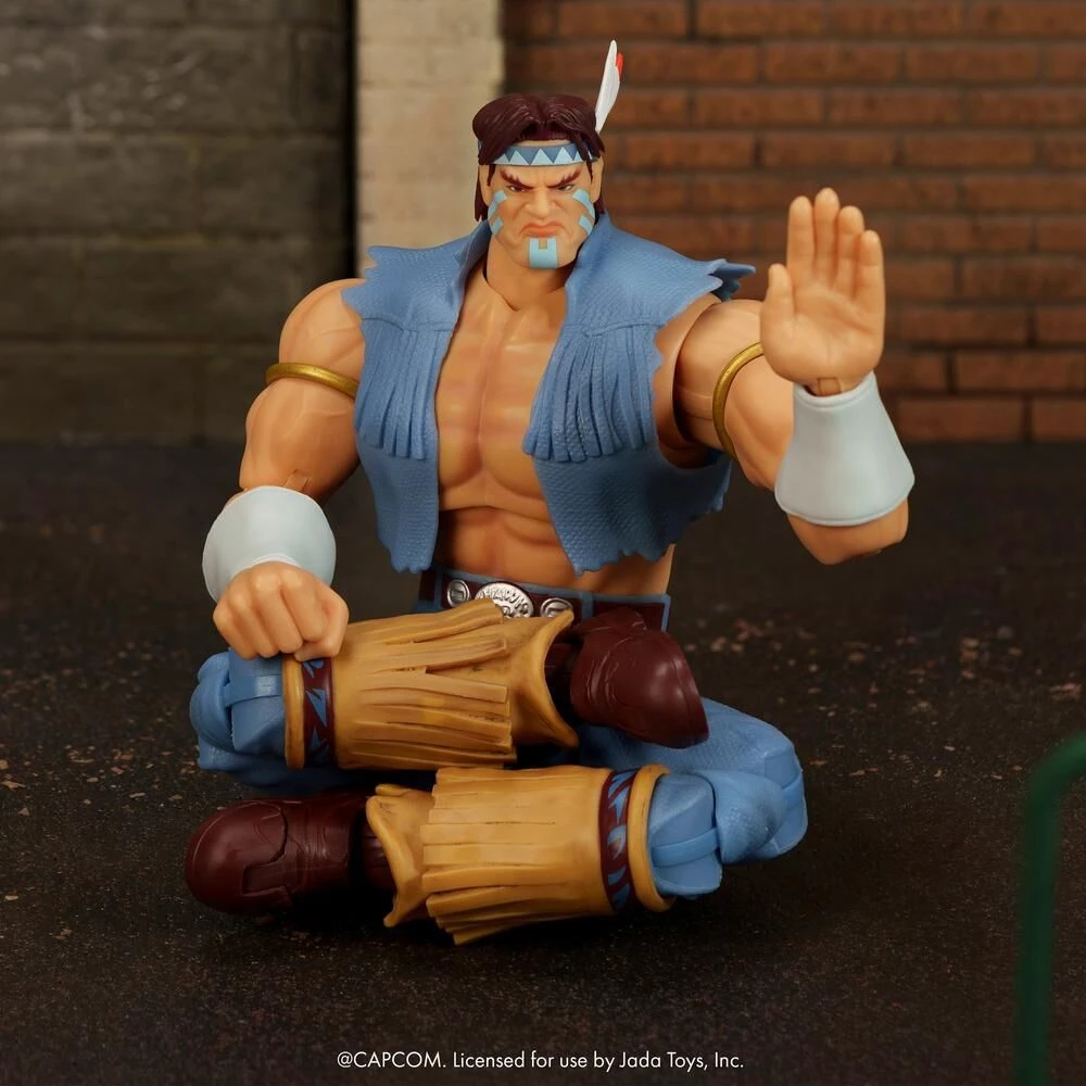 Jada Toys Street Fighter II T Hawk figure 17cm
