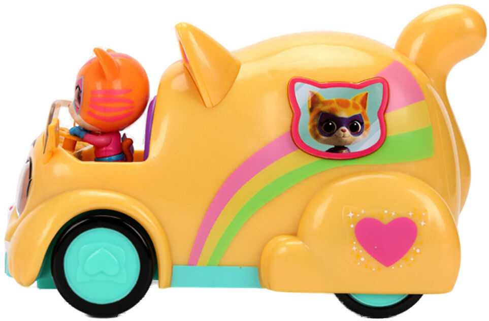Jada Toys Superkoty zdalnie sterowany samochód RC Basic Car su Ginny i Bitsy światłem i dźwiękiem
