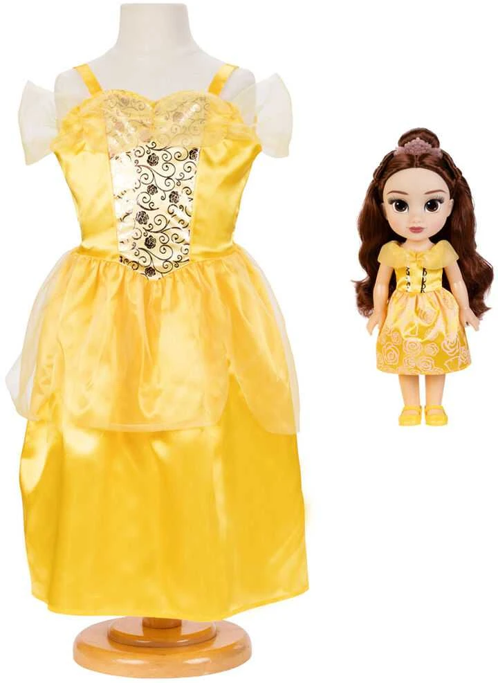 Jakks Pacific Disney Beauty and the Beast Belle doll + costume 38cm