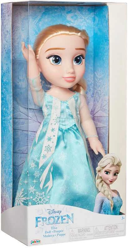 Jakks Pacific Disney Princess Lėlė Disney Princesės Elsos Ledo šalis lėlė 35 cm