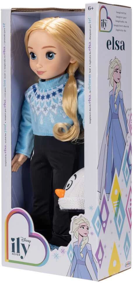 Jakks Pacific Disney ILY 4ever madingas lėlės draugas ant pačiūžų su Elsos motyvu, 48 cm