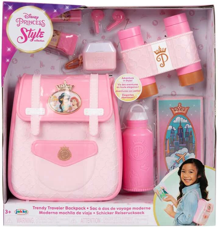 Jakks Pacific „Disney Princess“ – stiliaus kolekcija – kelioninė kuprinė (223814)