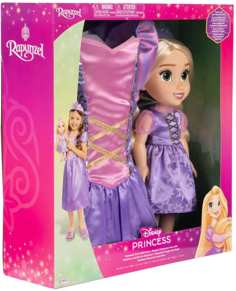 Jakks Pacific Disney Rapunzel doll + costume 38cm