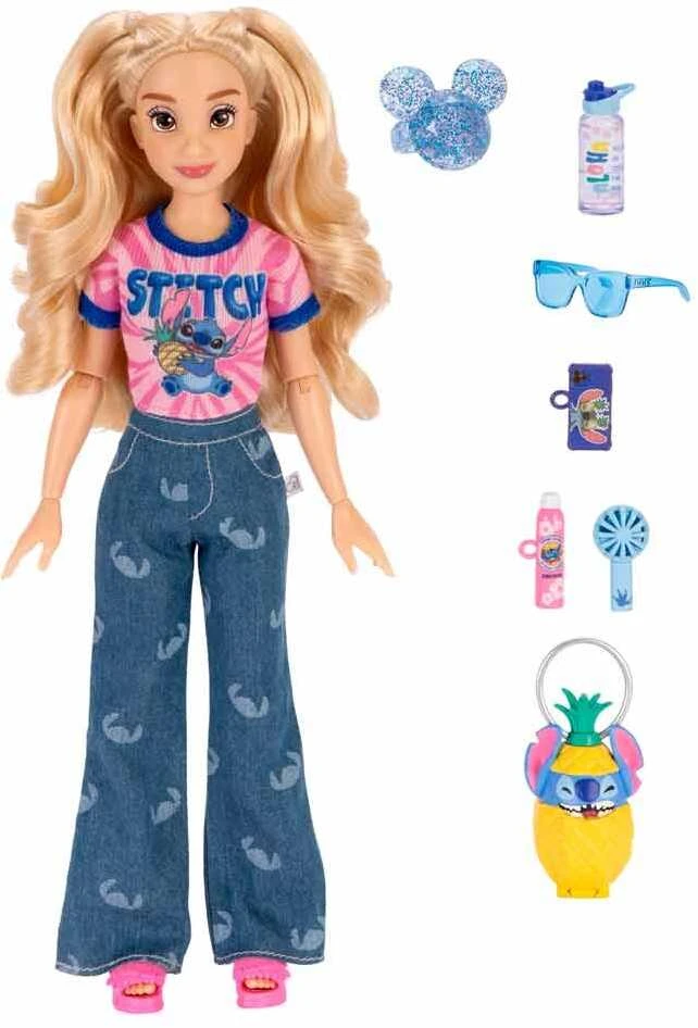 Jakks Pacific „Disney ILY 4ever“ mados lėlė su Stitch tema ir aksesuarų rinkiniu, 30 cm