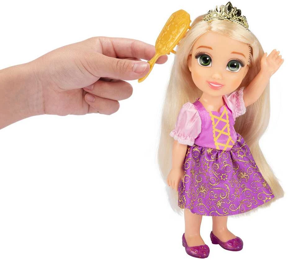 Jakks Pacific Disney lėlė „Tangled Rapunzel“ + „Maximus“ 15 cm