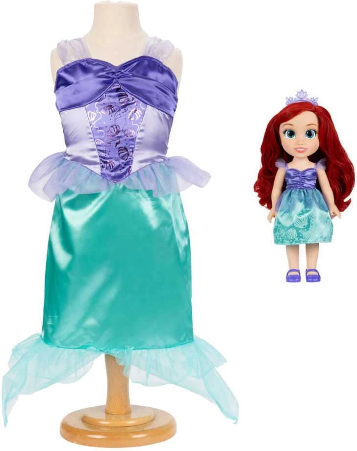 Jakks Pacific Disney The Little Mermaid Ariel doll + costume 38cm