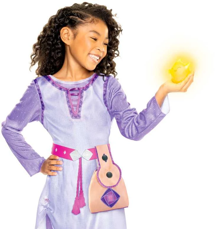 Jakks Pacific Disney Wish - interaktyvi vaidmenų žaidimo žvaigždė su krepšiu (231314) / apranga