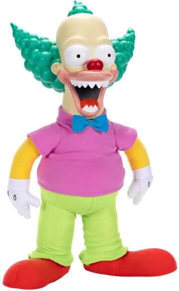 Jakks Pacific English The Simpsons Krusty The Clown Talking doll 44cm