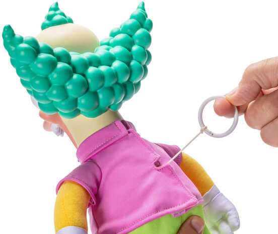 Jakks Pacific English The Simpsons Krusty The Clown Talking doll 44cm