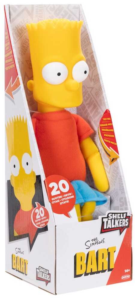 Jakks Pacific The Simpsons Simpsonai - Bart Simpson pliušinis žaislas su garsais