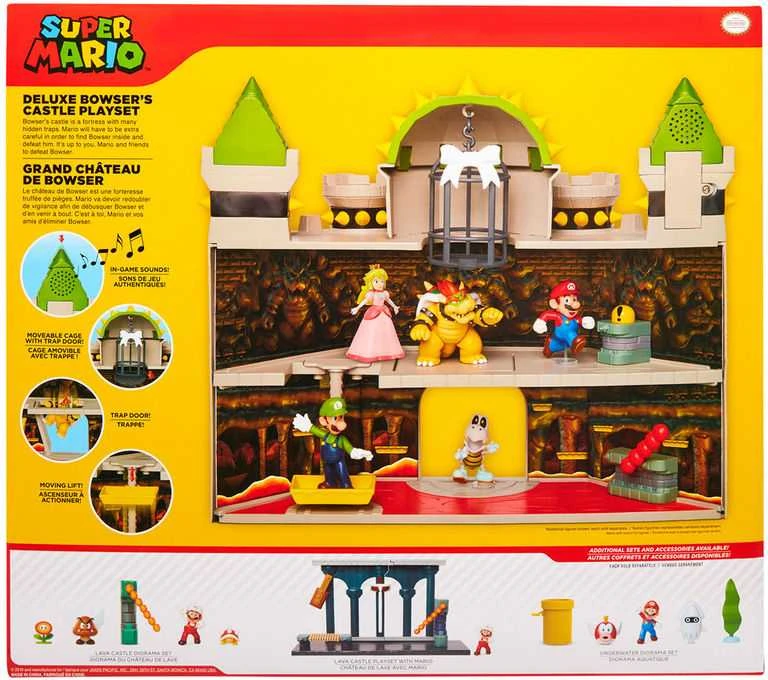 Nintendosuper Mariojakks Nintendo – 2,5 colio – Bowser pilies žaidimų rinkinys (400204-IS9)