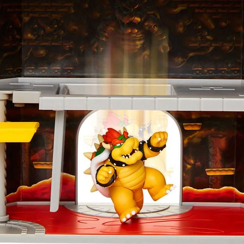 Nintendosuper Mariojakks Nintendo – 2,5 colio – Bowser pilies žaidimų rinkinys (400204-IS9)