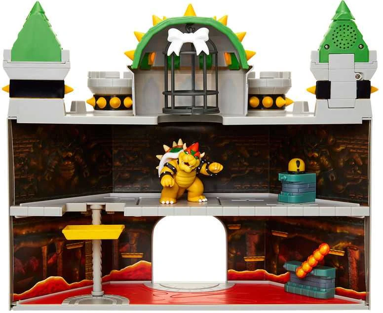 Nintendosuper Mariojakks Nintendo – 2,5 colio – Bowser pilies žaidimų rinkinys (400204-IS9)