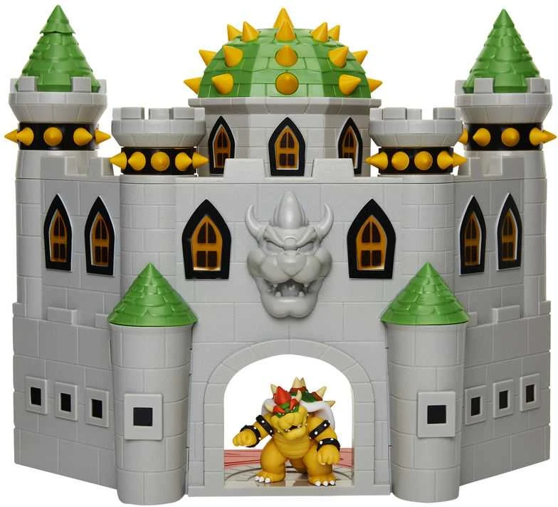 Nintendosuper Mariojakks Nintendo – 2,5 colio – Bowser pilies žaidimų rinkinys (400204-IS9)