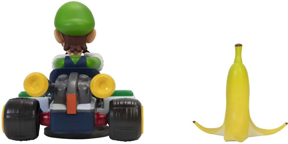 „Jakks Pacific Nintendo“ – 6,5 cm išsukamas Mario Kart – Luigi (408754)