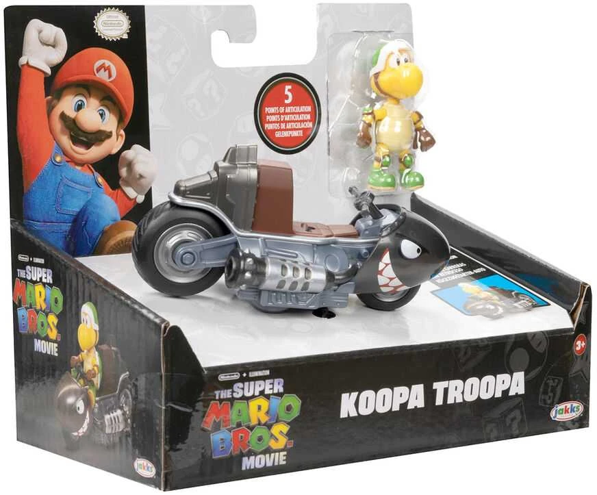 Jakks Pacific Mario Kart The Movie Koopa Troopa Kart Kart figure 6cm