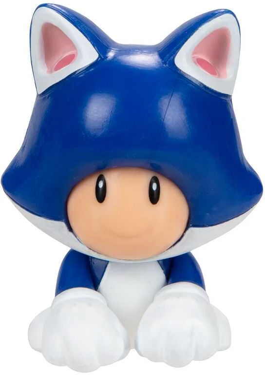 Jakks Pacific Nintendo Super Mario Cat Toad figure 6,5cm