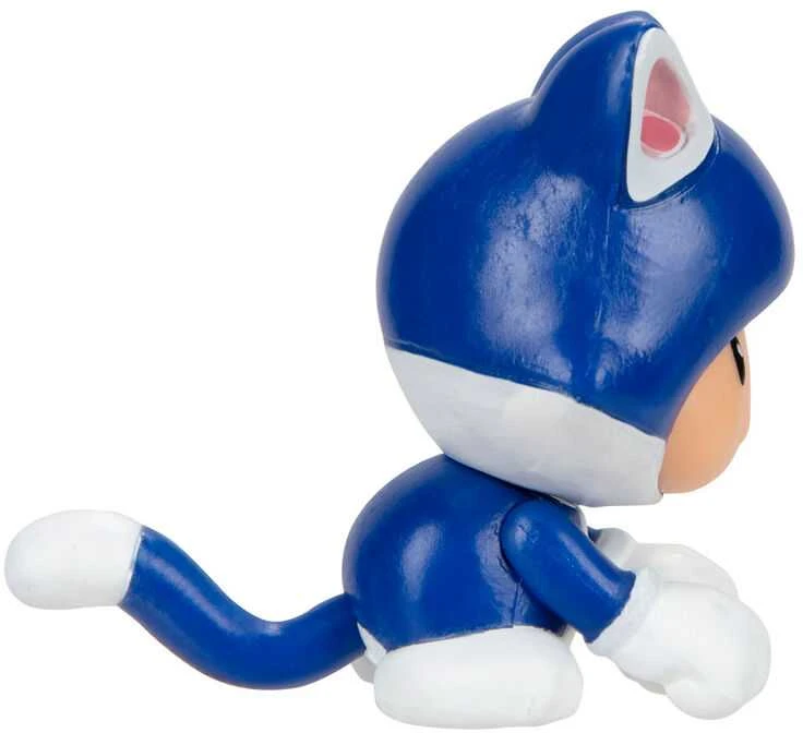Jakks Pacific Nintendo Super Mario Cat Toad figure 6,5cm