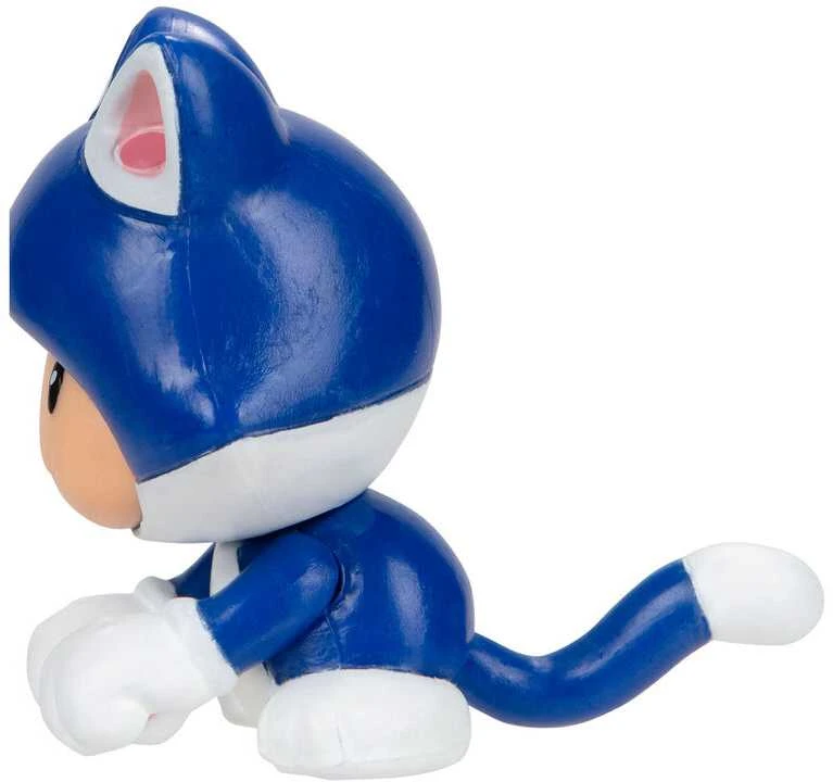 Jakks Pacific Nintendo Super Mario Cat Toad figure 6,5cm