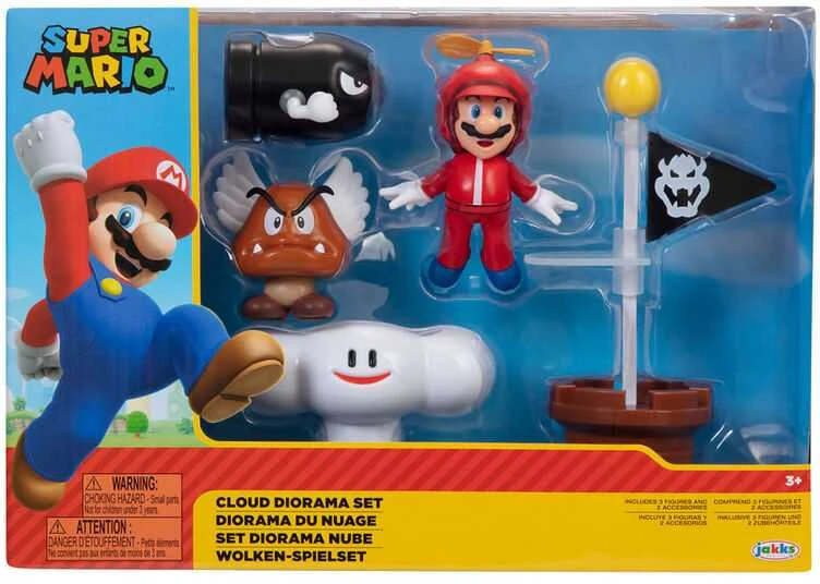 „Jakks Pacific Super Mario“ figūrėlė – „Cloud Diorama“ rinkinys