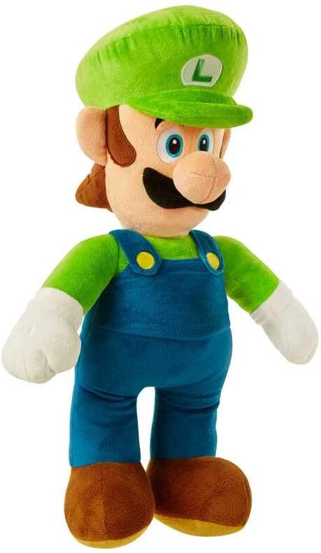 Jakks Pacific Nintendo Super Mario Luigi Jumbo plush toy 50cm