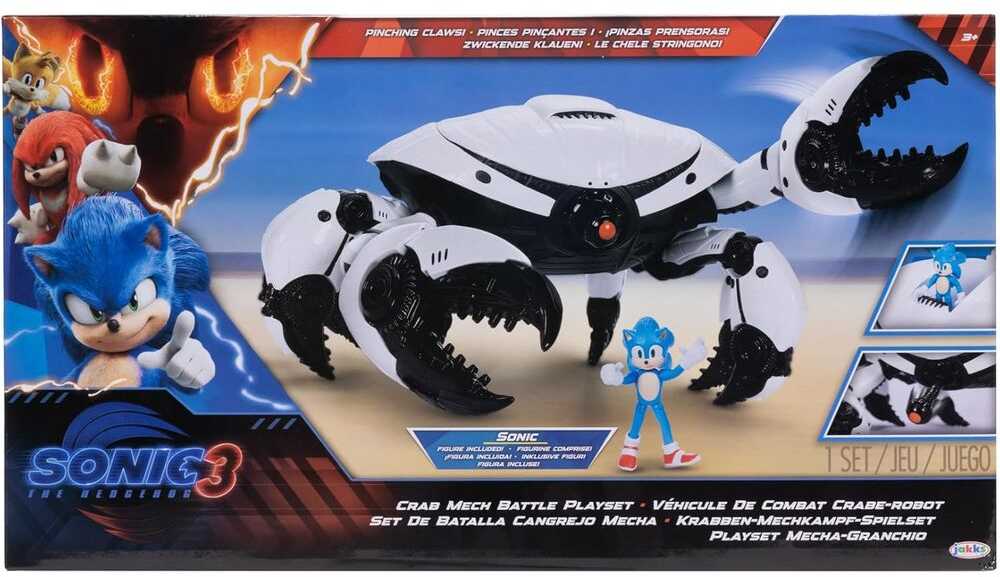 Sonic 3 filmų – 2,5 colio žaidimų rinkinys su figūrėle (424094)