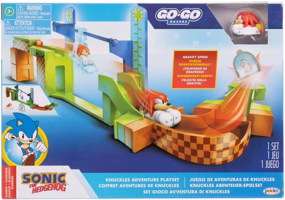 Sonic – Go Go Racers žaidimų rinkiniai – Sonic & Knuckles ast (423334)