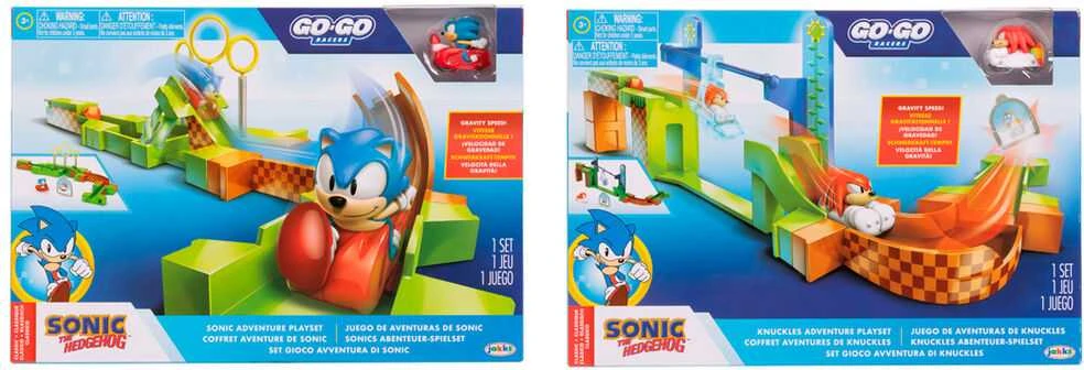 Sonic – Go Go Racers žaidimų rinkiniai – Sonic & Knuckles ast (423334)