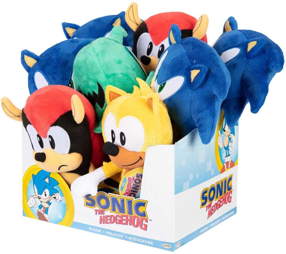 Jakks Pacific Sonic The Hedgehog assorted plush toy 22cm