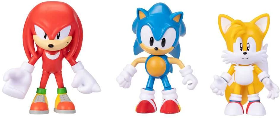 Jakks Pacific Sonic the Hedgehog Classic pack 3 figures 10cm