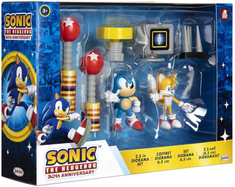 Jakks Pacific SEGA Sonic: 30-mečio Diorama žaislų rinkinys