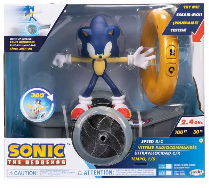 Jakks Pacific Sonic - Nuotoliniu būdu valdomas „Sonic Skate“ (417014)