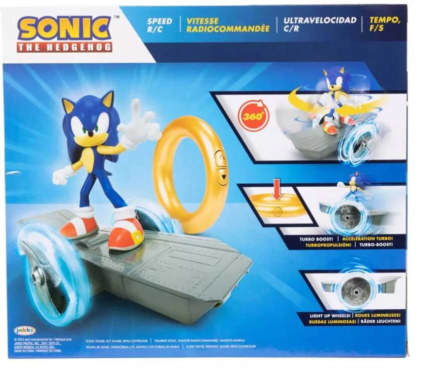Jakks Pacific Sonic - Nuotoliniu būdu valdomas „Sonic Skate“ (417014)