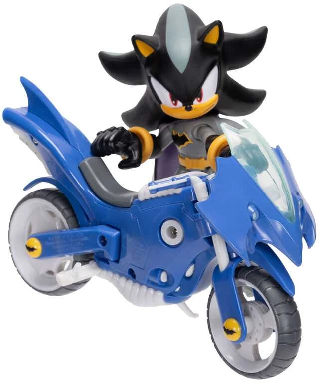 Jakks Pacific Sonic The Hedgehog Shadow with Batcycle figure 12cm