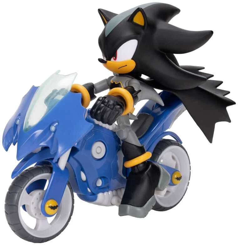 Jakks Pacific Sonic The Hedgehog Shadow with Batcycle figure 12cm